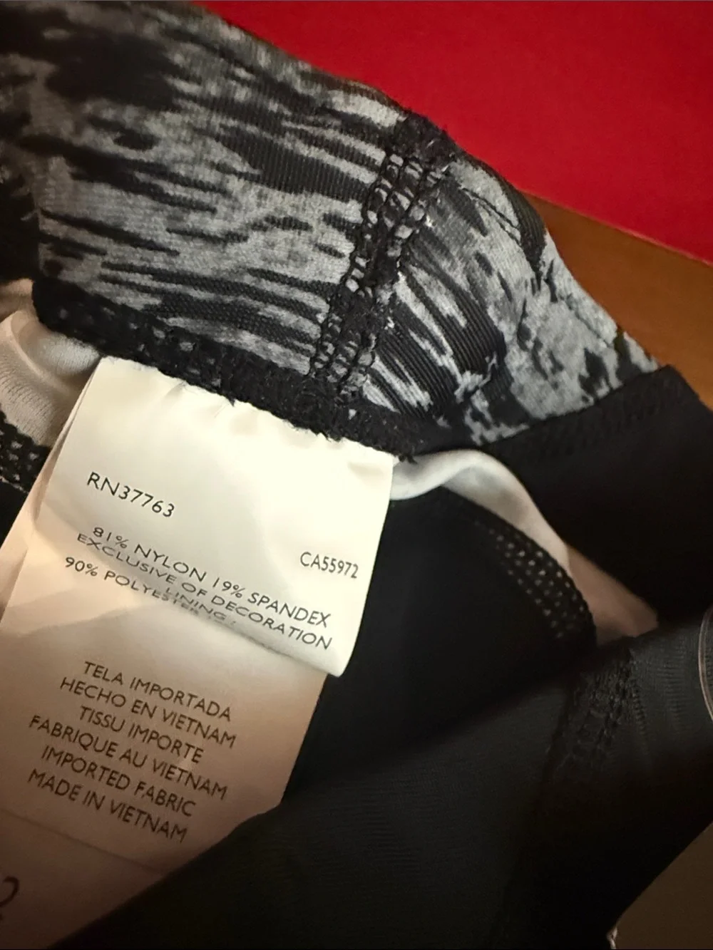 NWT Nike Swim Foil Evolve Jammer Swimsuit Black Gray Size 22 NESSA125